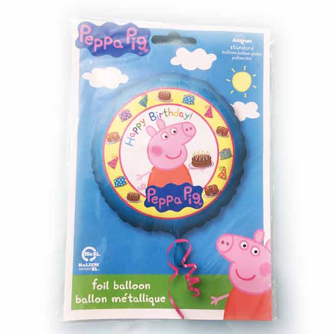 Toyland Palloncino Stagnola Gigante Peppa Pig 95 Cm - Personaggio George Pig, Per Feste Di Compleanno Bambini