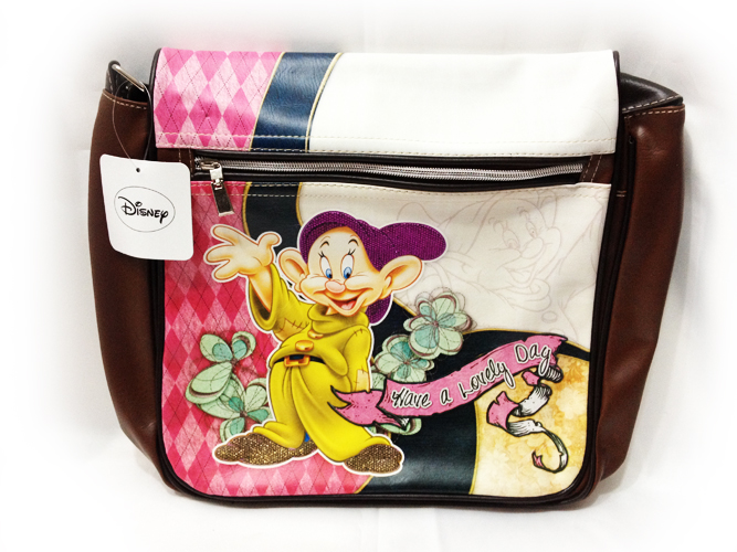 Borsa Cucciolo Sette Nani Ecopelle Disney Palloni e palloncini