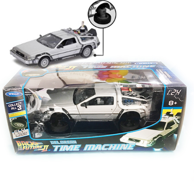 Welly De Lorean Ritorno Al Futuro 2 We22441 ( - TV & Films - Foto 2