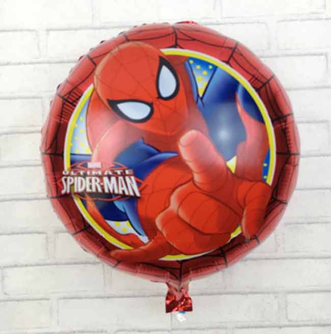 Palloncino In Foil Di Spiderman – Aria/Elio – Per Compleanno Bambini 3-9 Anni – Decorazione Festa