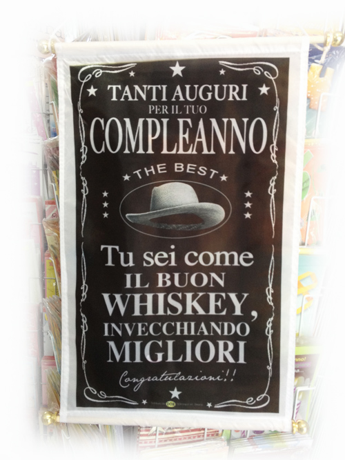 Locandina Biglietto Auguri Compleanno Palloni e palloncini