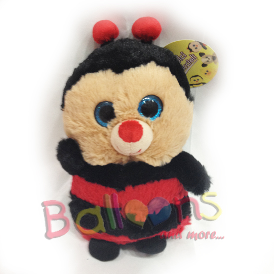 NARAMAKI® Idea Regalo Festa della Mamma 2025 - Peluche Coccinella 20cm + Tubino Baci Perugina 37