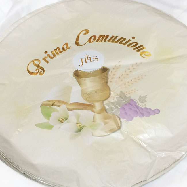 TLDSHOP® - PALLONCINI per FESTA Prima Comunione - In Mylar | FindTheDeal