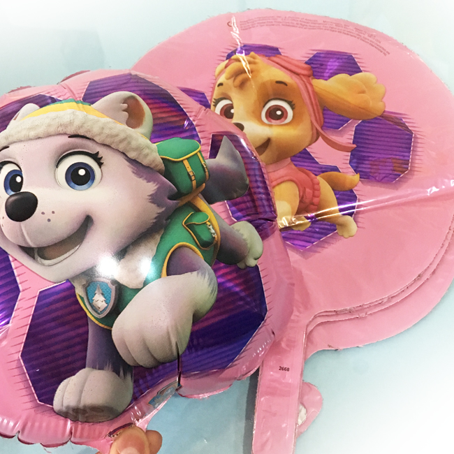 Palloncino Skye Paw Patrol 47x61 Cm - Palloncino Foil Per Feste Compleanno Bambini