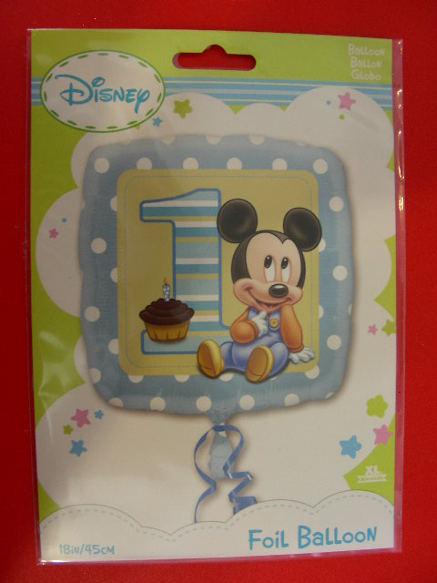 PALLONCINO IN PELLICOLA Topo Minnie &amp; Topolino Primo