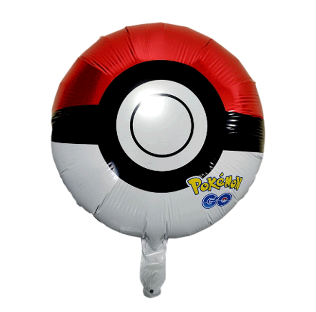 Palloncino Pokemon Pikachu Poke Ball Foil 45cm 1pz - Palloni e