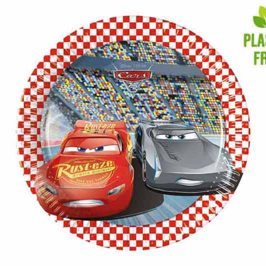 Cars 3 Piatti 8pz