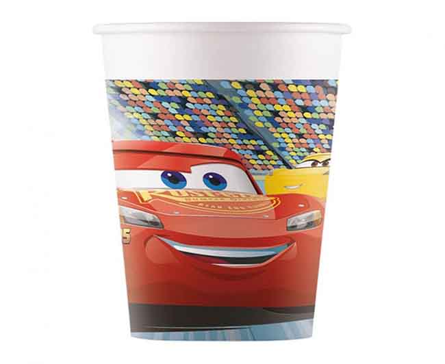 Cars 3 Bicchieri 8pz