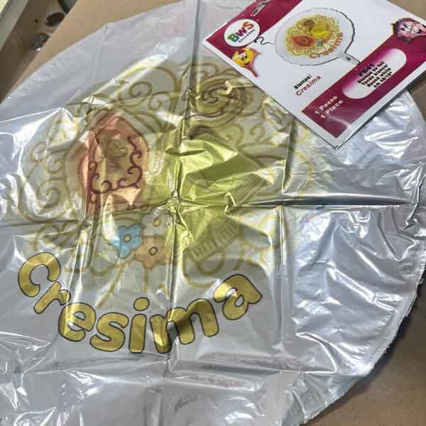 Palloncino Cresima Bianco