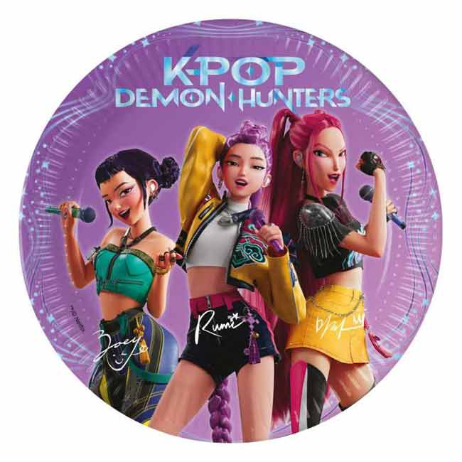 K-Pop Demon Hunters Huntrix Piatti 8pz