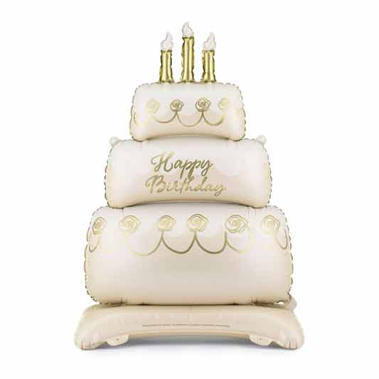 Palloncino Torta di Compleanno Stand up 70x100cm