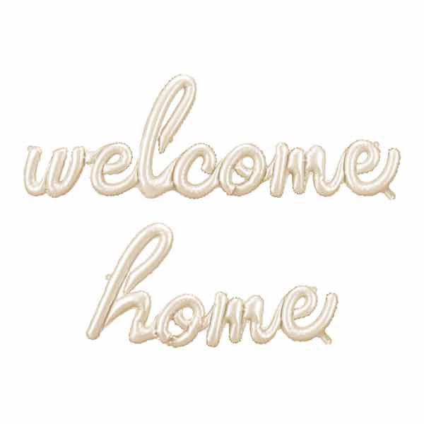Palloncino Scritta Welcome Home Benvenuto 335x71cm