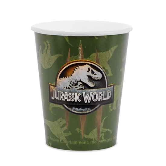 Jurassic World Dinosauri Bicchieri 6pz